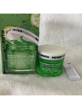 Peter Thomas Roth • Cucumber Gel Masque 5oz 150ml New • AUTHENTIC Detox Hydrate